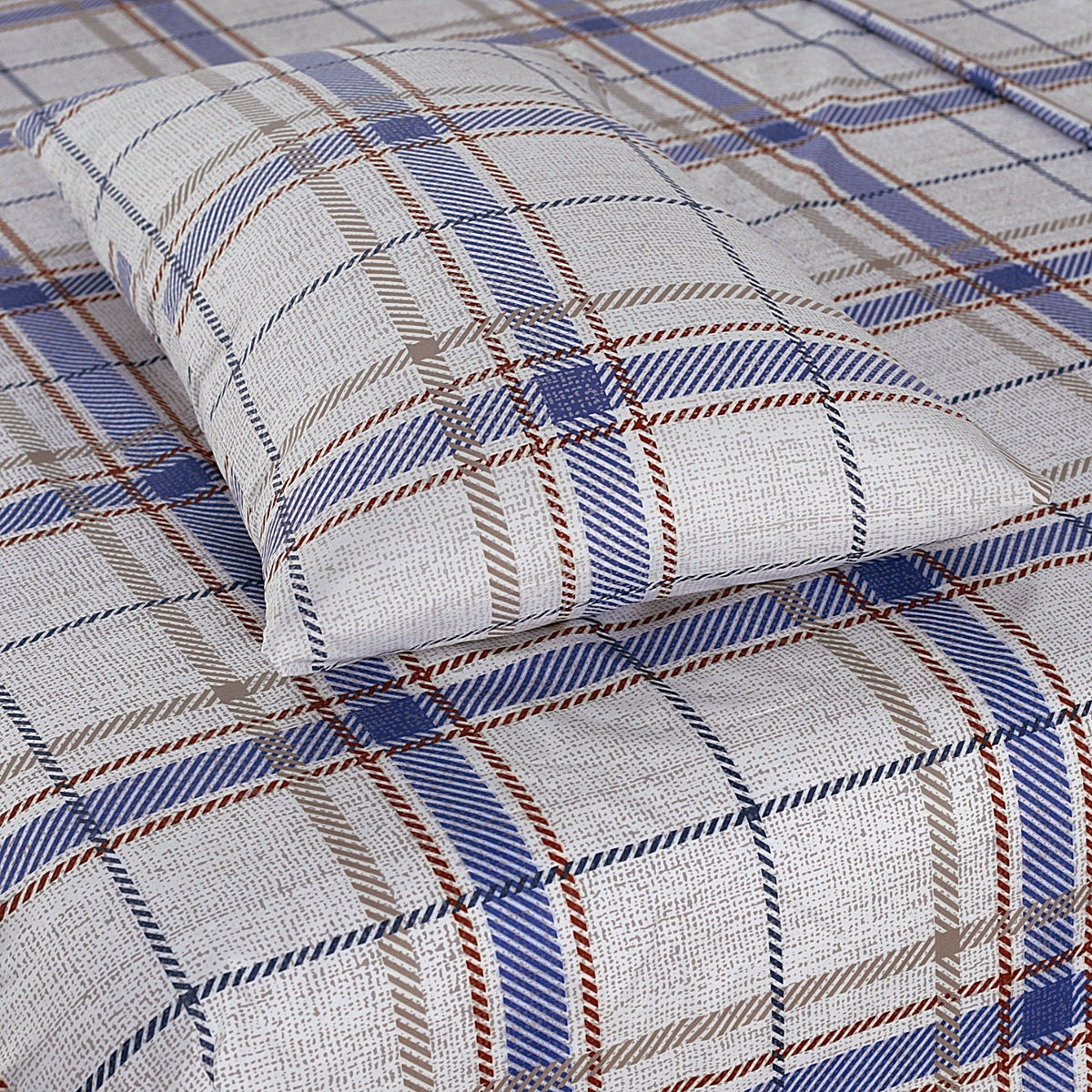 Cabin Check-3pcs Cotton Punch