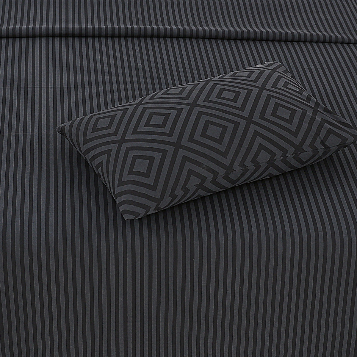 Black Striped- 3Pcs Cotton