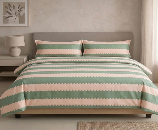 Ms Green Pattern - Cotton