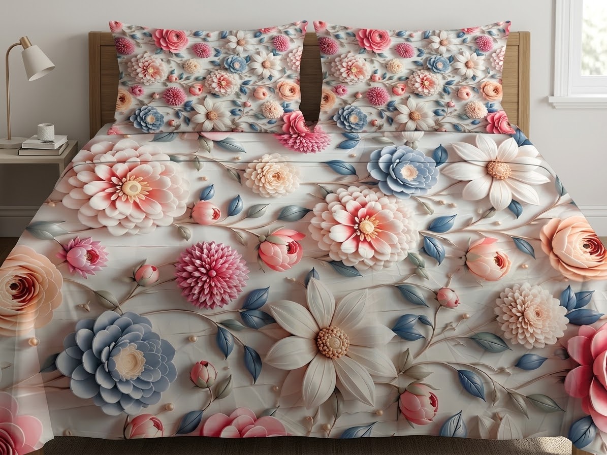 3D Bedsheet- Decent Punch