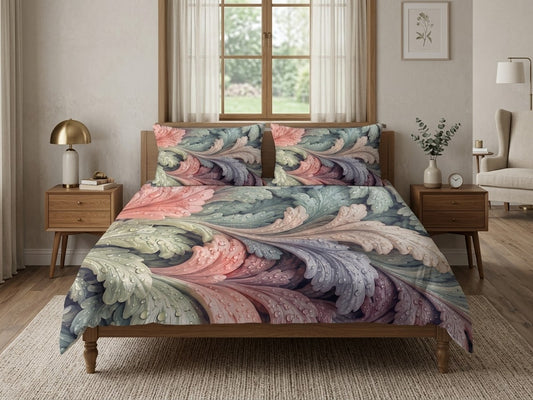 3D Bedsheet- Rain Drops