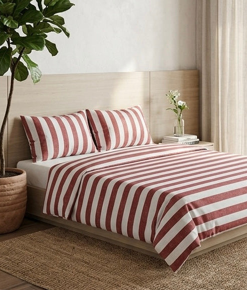 Crimson Cream  - Cotton