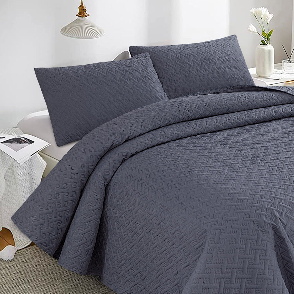 Slate Grey-Ultra Sonic-3pcs Cotton Punch