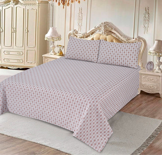 Percale Box Rust 3Pcs Printed Cotton Punch