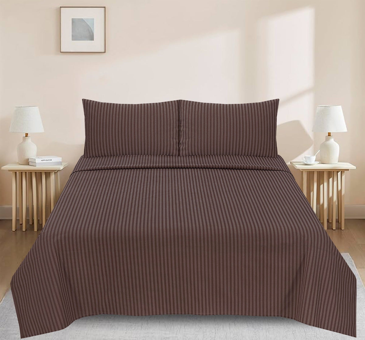 Choclate Strips - 3Pcs -Cotton