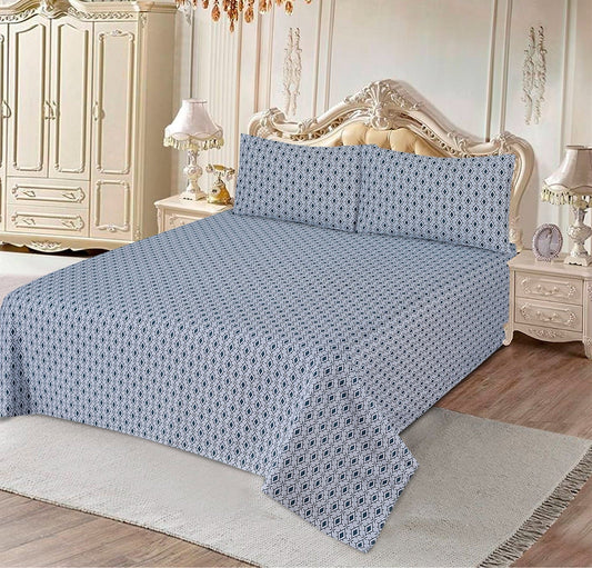 Percale Box Sea 3Pcs Printed Cotton Punch