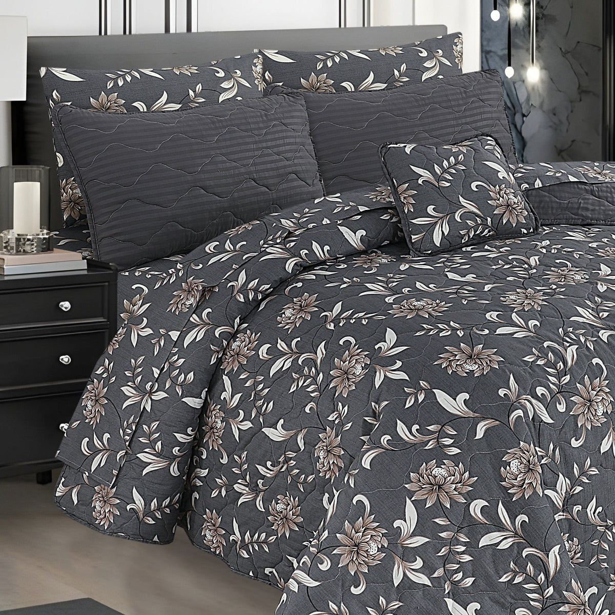 Metal Floral- 7 Pcs