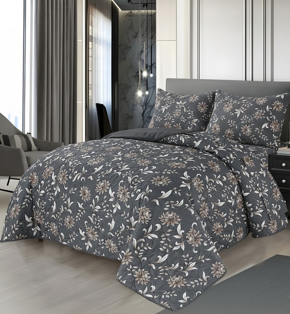 Metal Floral - Cotton
