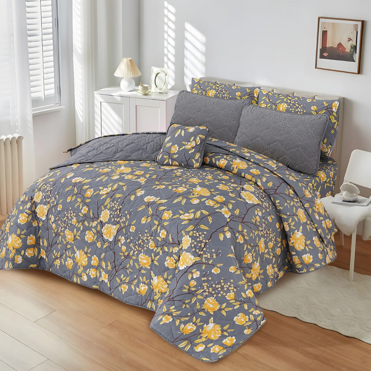 Sunlit Grey -7 Pcs