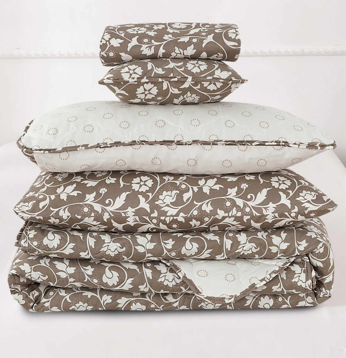 Smooth Brown -7 Pcs