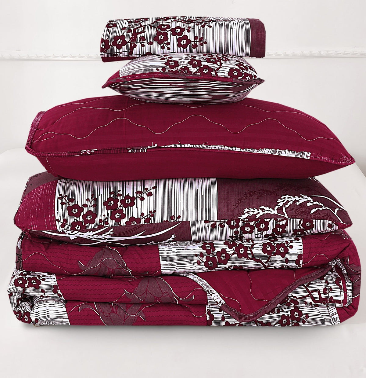 Vintage Red -7Pcs